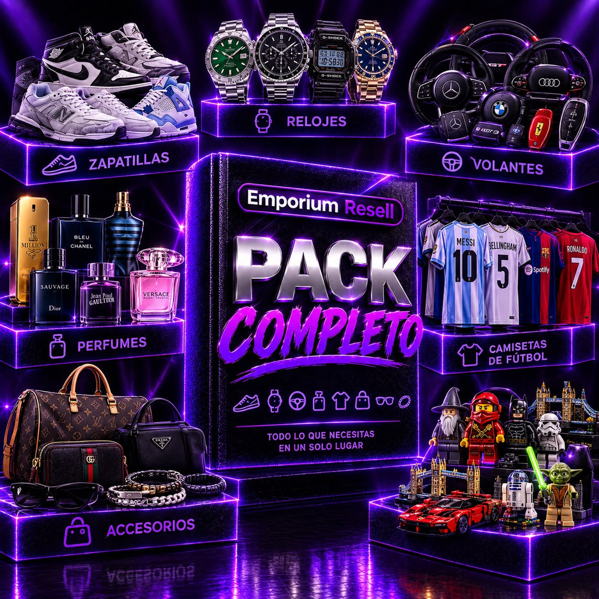 PACK COMPLETO — Todos los proveedores + Guía + Tickets